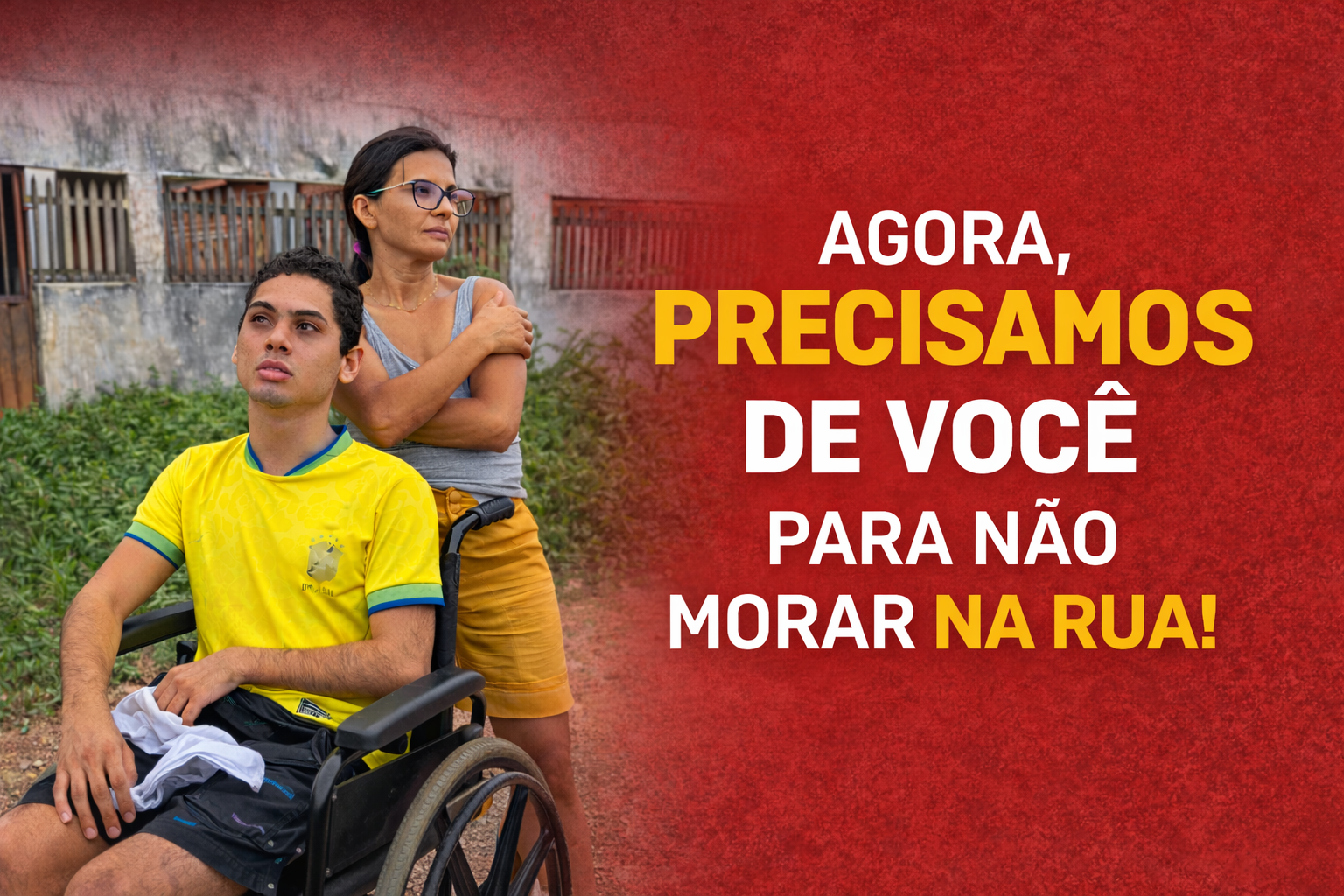 Suely da Silva e seu filho Pedro